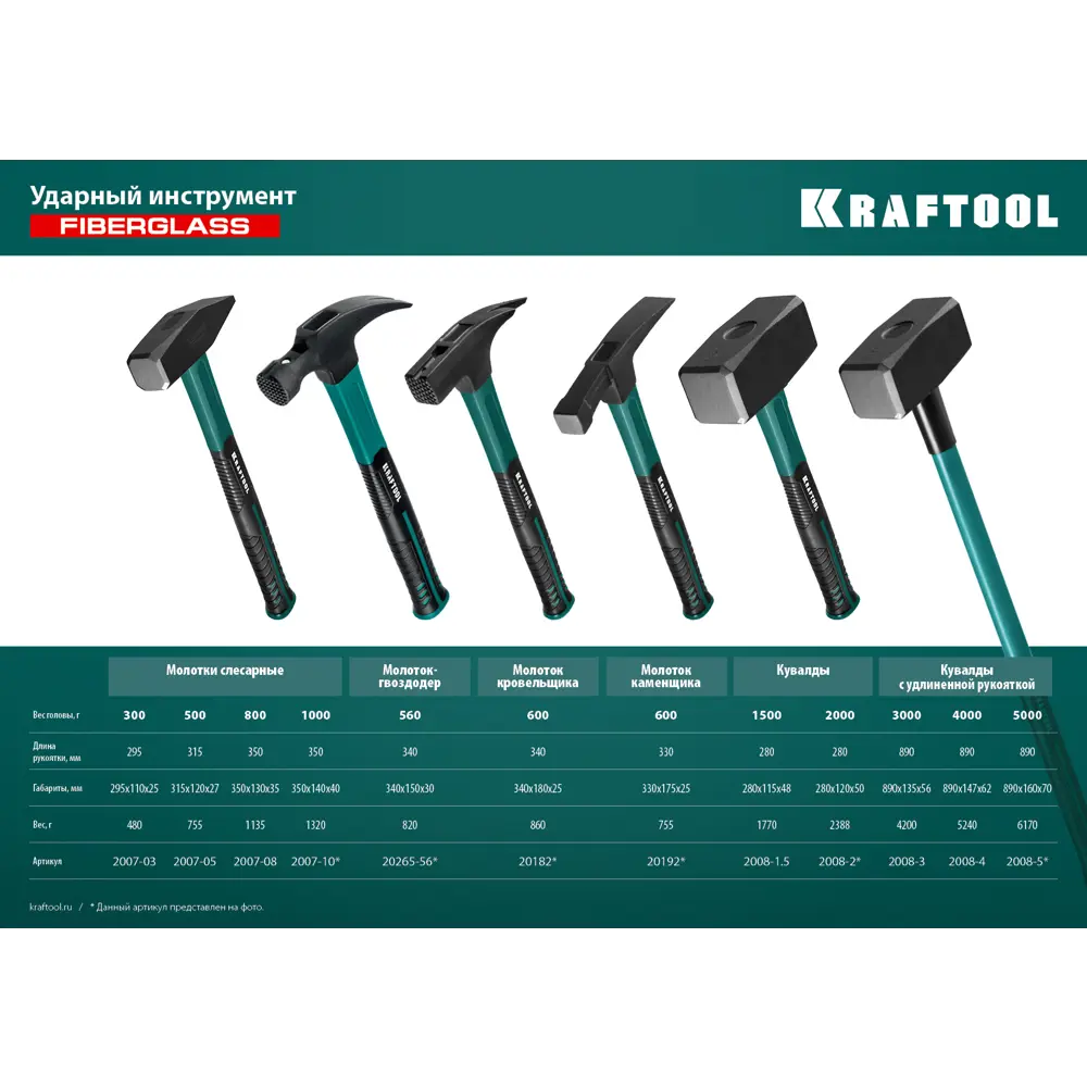 Фото 3 Молоток слесарный Kraftool 2007-08 фиберглассовая рукоятка 800 г Фото 3 Молоток слесарный Kraftool 2007-08 фиберглассовая рукоятка 800 г