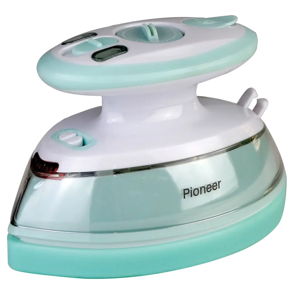 Фото Дорожный утюг Pioneer SI1003 408 Вт цвет бирюзовый Фото Дорожный утюг Pioneer SI1003 408 Вт цвет бирюзовый