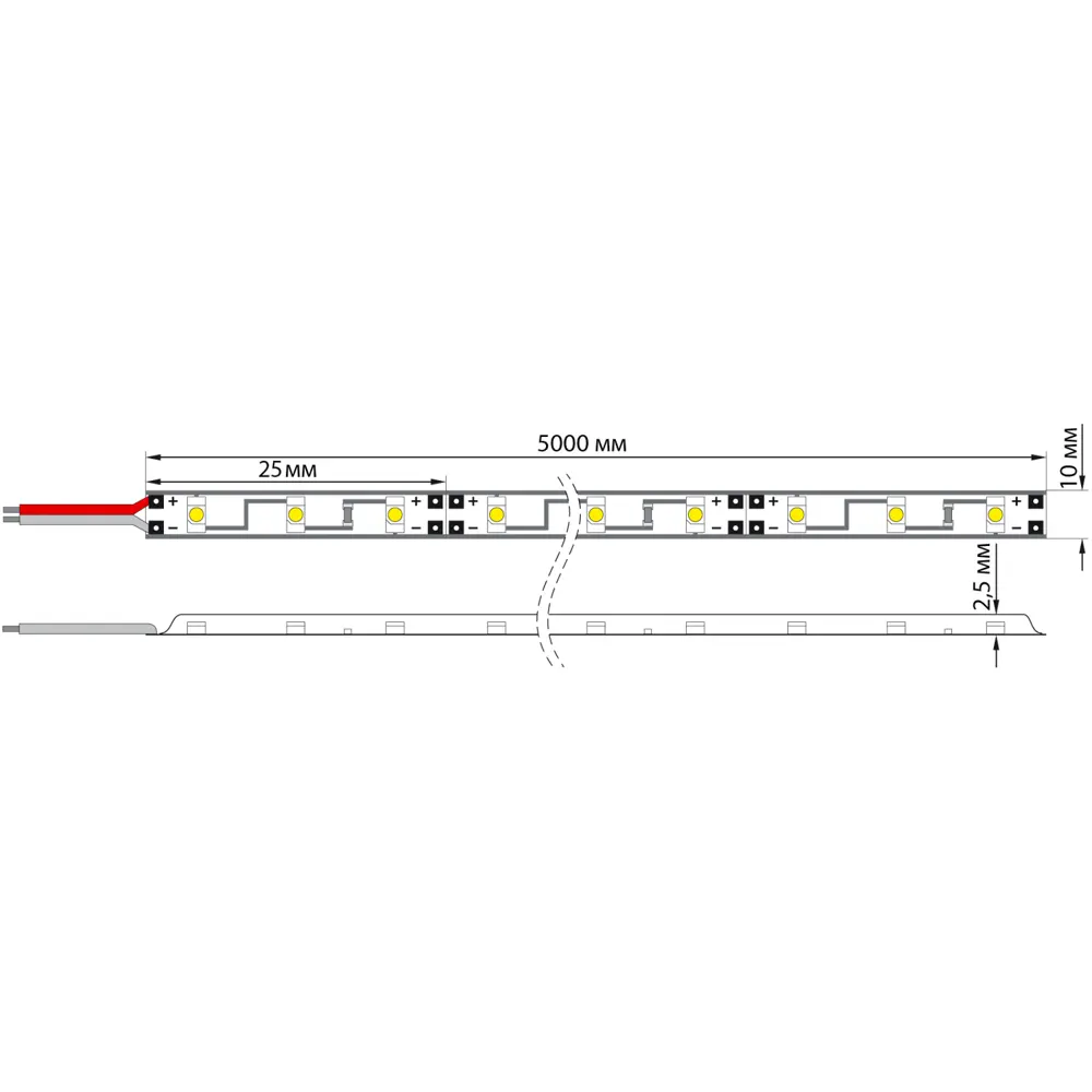 Фото 6 Светодиодная лента Lamper 141-396 120 диод/м 9.6 Вт/м 12 В 0.8 см IP20 5 м теплый белый (желтый) свет Фото 6 Светодиодная лента Lamper 141-396 120 диод/м 9.6 Вт/м 12 В 0.8 см IP20 5 м теплый белый (желтый) свет