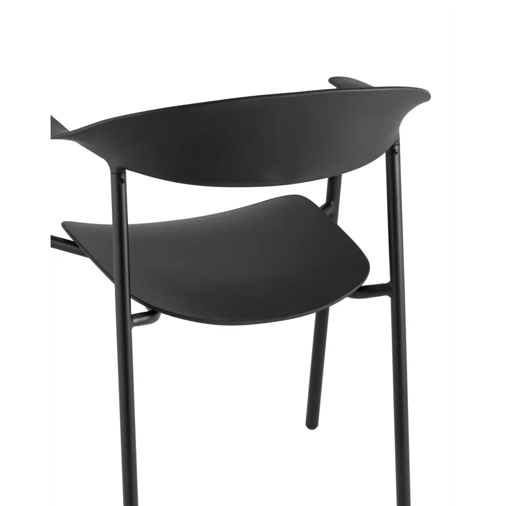 Фото 6 Кухонный стул Stool group Eila PC018 black BOX2 41.2x77.5x59.5 см пластик цвет Черный Фото 6 Кухонный стул Stool group Eila PC018 black BOX2 41.2x77.5x59.5 см пластик цвет Черный