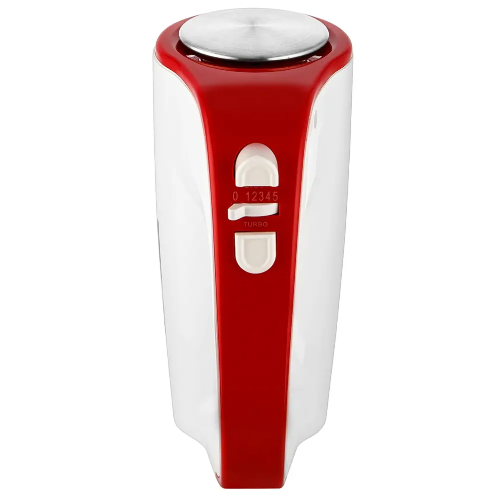 Фото 2 Ручной миксер Brayer BR1307 600 Вт цвет белый/красный Фото 2 Ручной миксер Brayer BR1307 600 Вт цвет белый/красный