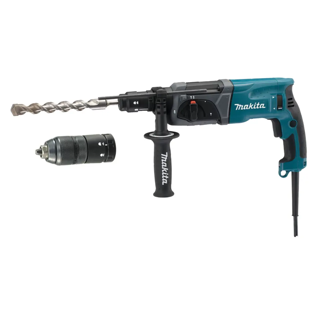 Фото Перфоратор сетевой SDS Plus Makita HR2470FT, 780 Вт, 2.7 Дж Фото Перфоратор сетевой SDS Plus Makita HR2470FT, 780 Вт, 2.7 Дж