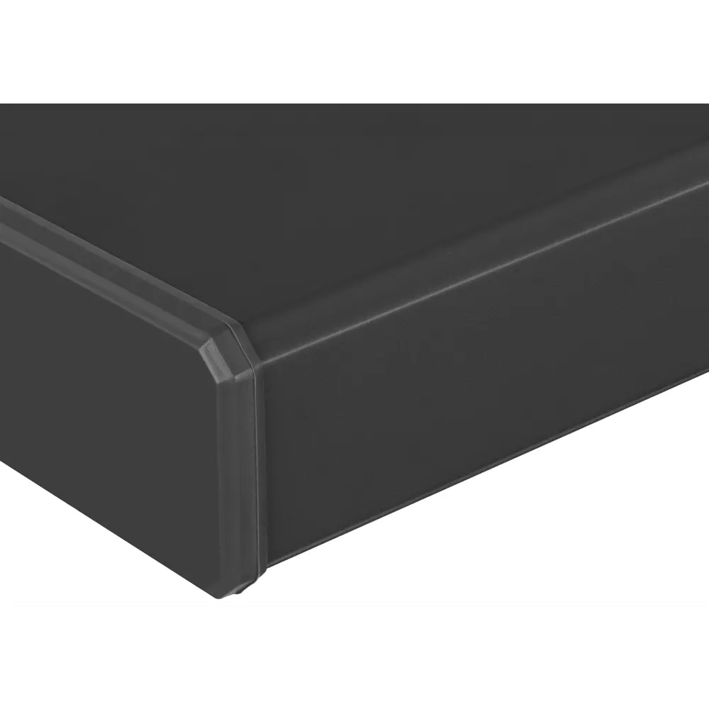Фото 3 Подоконник Vitrage Design 1000x200мм антрацит полуматовый Фото 3 Подоконник Vitrage Design 1000x200мм антрацит полуматовый
