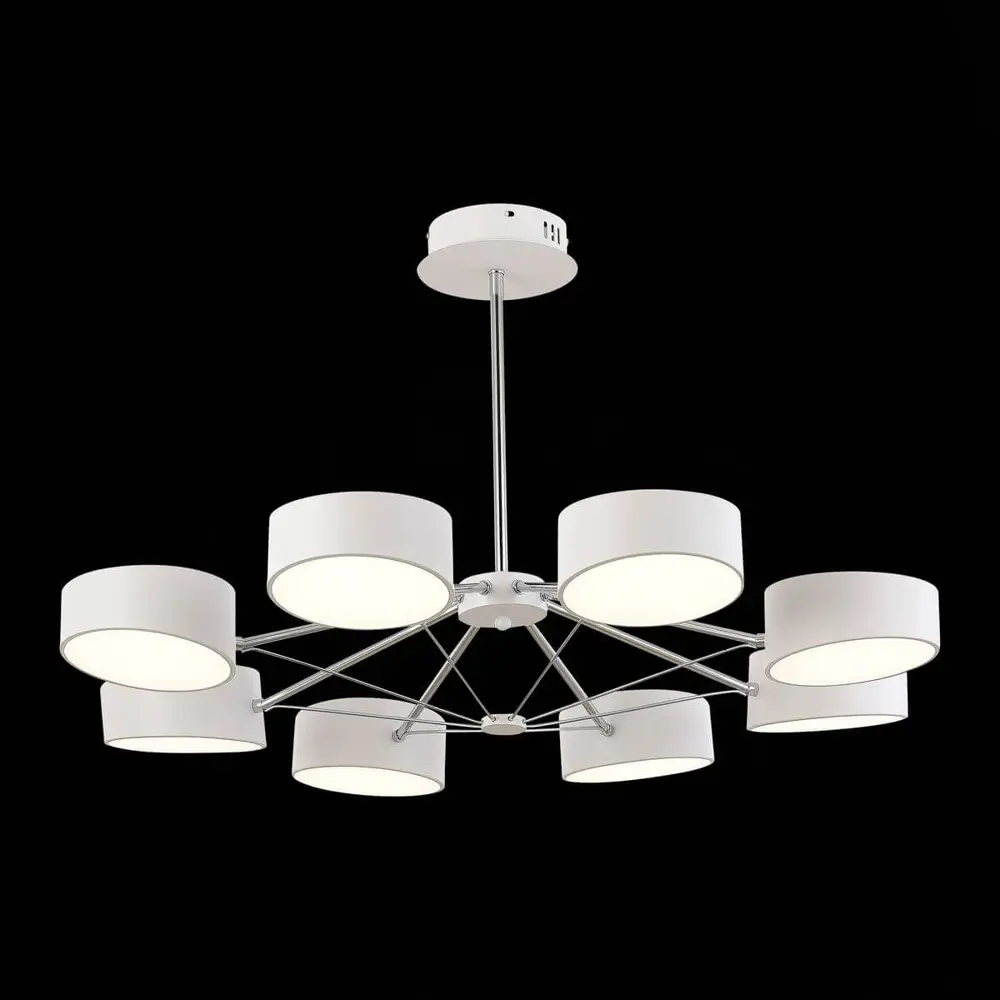 Фото 6 Светильник настенно-потолочный светодиодный ST LUCE SLE6005-502-08 Valle 28 м² холодный белый свет цвет хром Фото 6 Светильник настенно-потолочный светодиодный ST LUCE SLE6005-502-08 Valle 28 м² холодный белый свет цвет хром