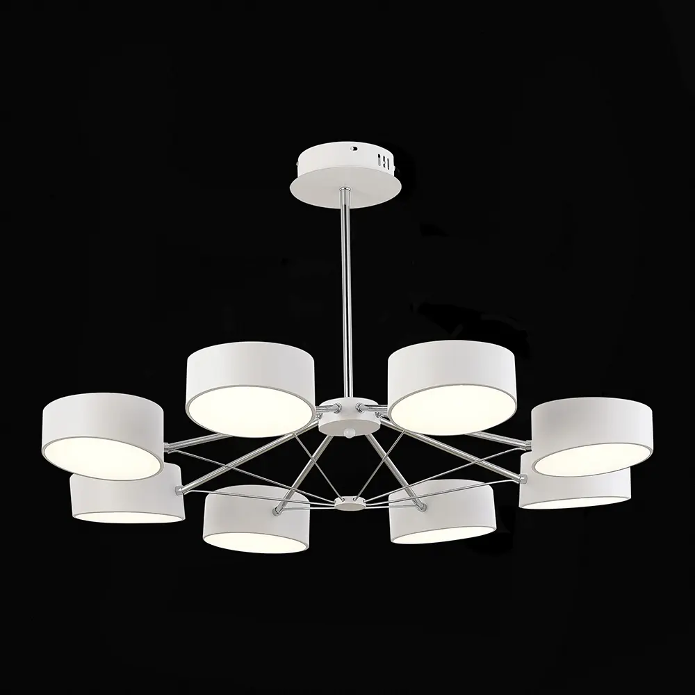 Фото 3 Светильник настенно-потолочный светодиодный ST LUCE SLE6005-502-08 Valle 28 м² холодный белый свет цвет хром Фото 3 Светильник настенно-потолочный светодиодный ST LUCE SLE6005-502-08 Valle 28 м² холодный белый свет цвет хром