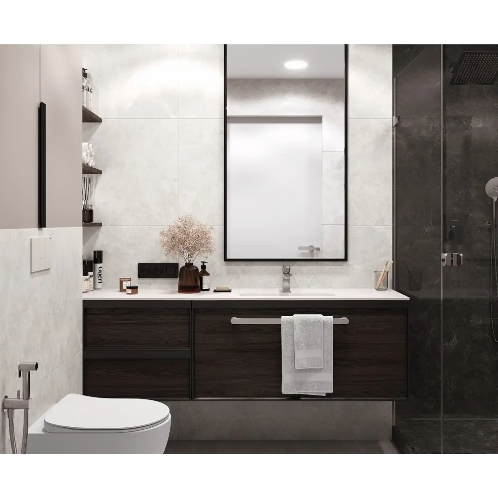 Фото 3 Керамогранит Laparet Runa Bianco x9999293168 60x120см 1.44 м² цвет серый, цена за упаковку Фото 3 Керамогранит Laparet Runa Bianco x9999293168 60x120см 1.44 м² цвет серый, цена за упаковку