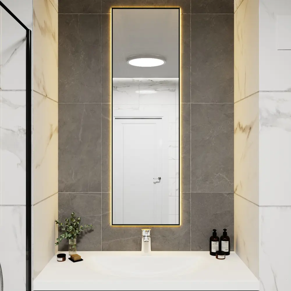Фото Зеркало со встроенной подсветкой One mirror 14050чст 50x140 см Фото Зеркало со встроенной подсветкой One mirror 14050чст 50x140 см