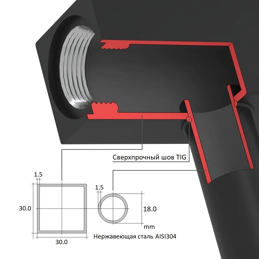 Фото 7 Полотенцесушитель водяной Е-образный Onix Vega Turn Left Black 60x50 см боковая подводка 1/2" нержавеющая сталь цвет черный матовый Фото 7 Полотенцесушитель водяной Е-образный Onix Vega Turn Left Black 60x50 см боковая подводка 1/2" нержавеющая сталь цвет черный матовый