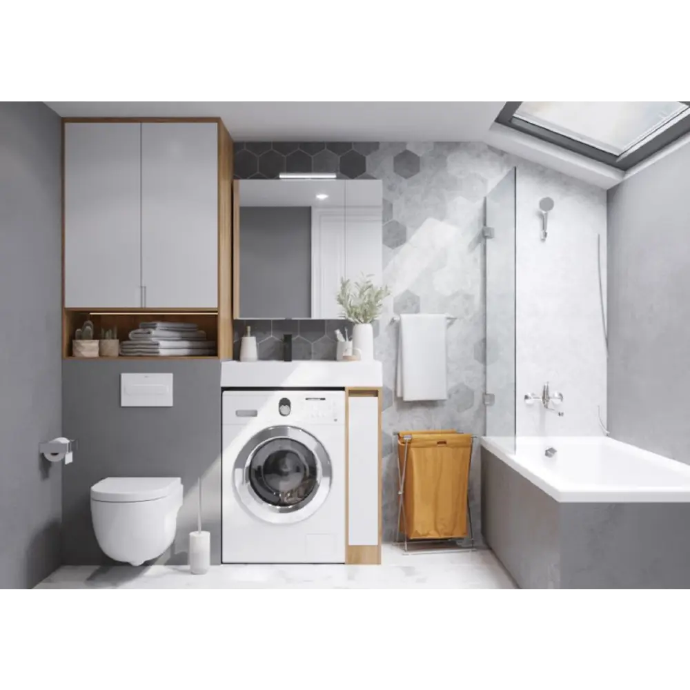 Фото 6 Тумба под раковину напольная Aquaton 1A2671K2LH0C0 18см цвет бежевый Фото 6 Тумба под раковину напольная Aquaton 1A2671K2LH0C0 18см цвет бежевый