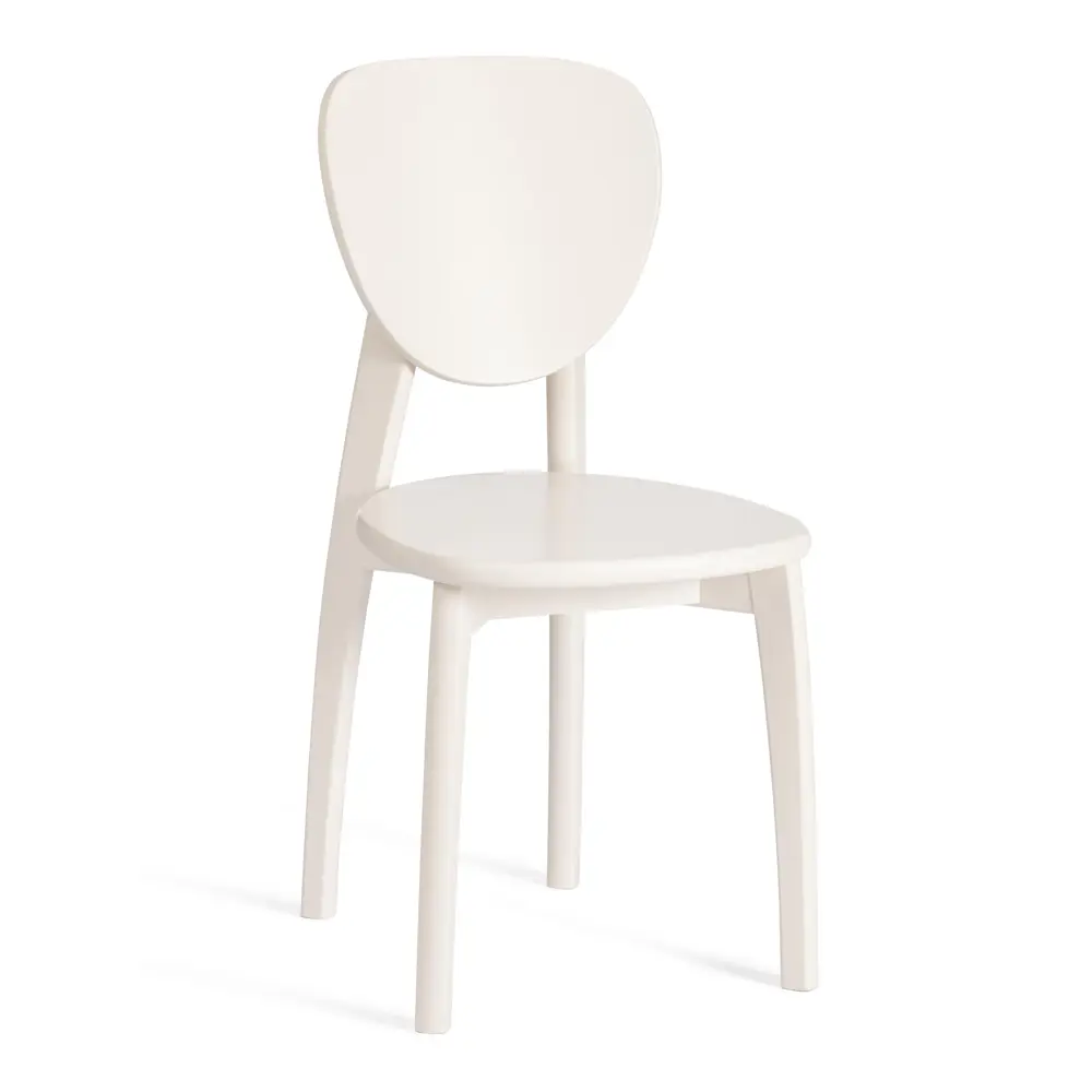 Фото Кухонный стул Tetchair Diamante 42x85x42 см дерево цвет белый, бук Фото Кухонный стул Tetchair Diamante 42x85x42 см дерево цвет белый, бук
