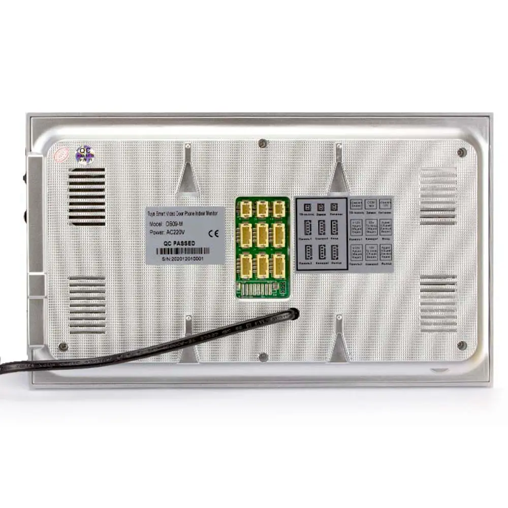 Фото 3 Комплект Wi Fi видеодомофона Ps-link KIT-DB09-SS 7" цвет серый/серебристый Фото 3 Комплект Wi Fi видеодомофона Ps-link KIT-DB09-SS 7" цвет серый/серебристый