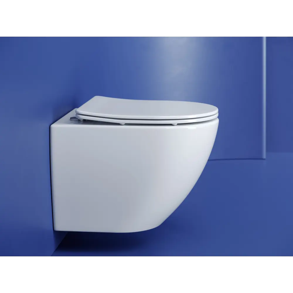Фото 2 Унитаз подвесной Ceramicanova Metropol CN4002T безободковый с сиденьем микролифт Фото 2 Унитаз подвесной Ceramicanova Metropol CN4002T безободковый с сиденьем микролифт