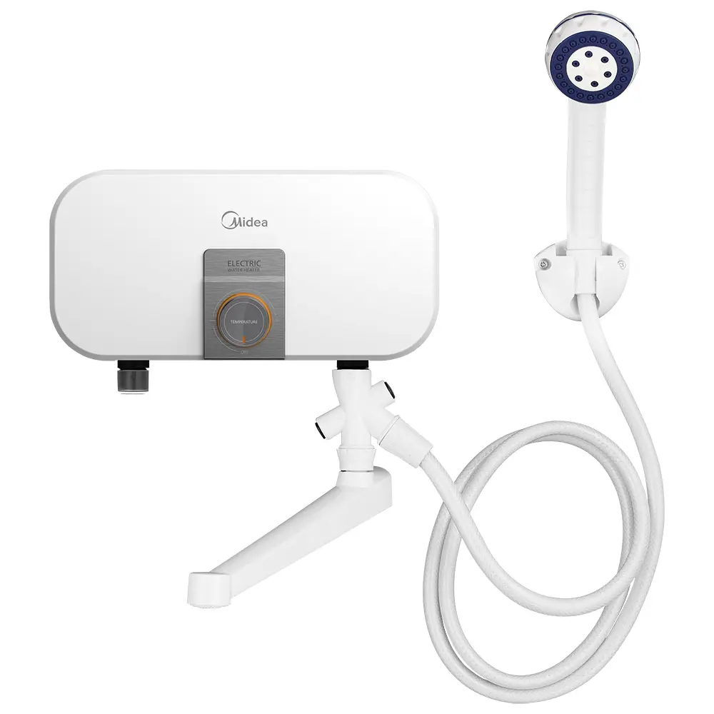Фото Проточный водонагреватель электрический Midea Infinity MIWH-3500C 3 кВт белый Фото Проточный водонагреватель электрический Midea Infinity MIWH-3500C 3 кВт белый