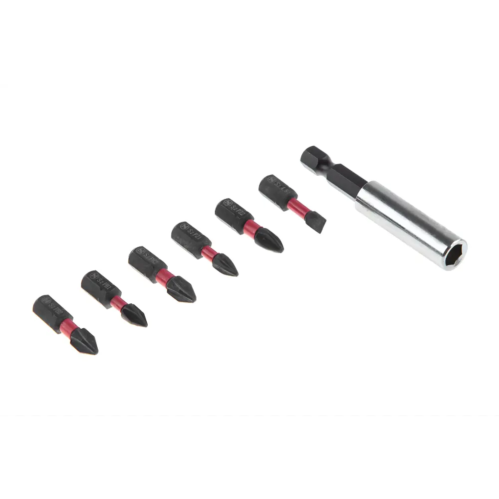 Фото 5 Набор бит Hammer Flex 203-901 PB набор №1 Ph, Pz, Sl, 7шт.