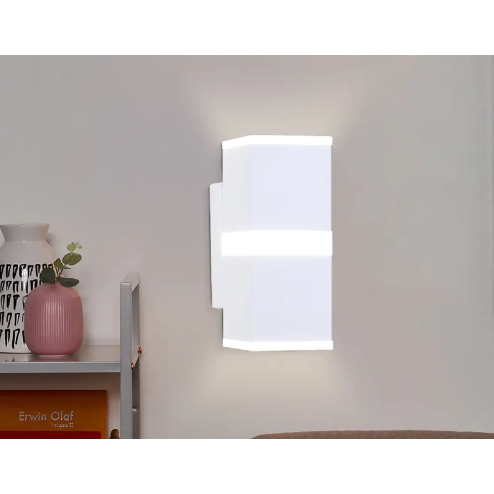 Фото 2 Настенный светильник светодиодный Ambrella Light Wallers Fw189 нейтральный белый свет цвет белый Фото 2 Настенный светильник светодиодный Ambrella Light Wallers Fw189 нейтральный белый свет цвет белый