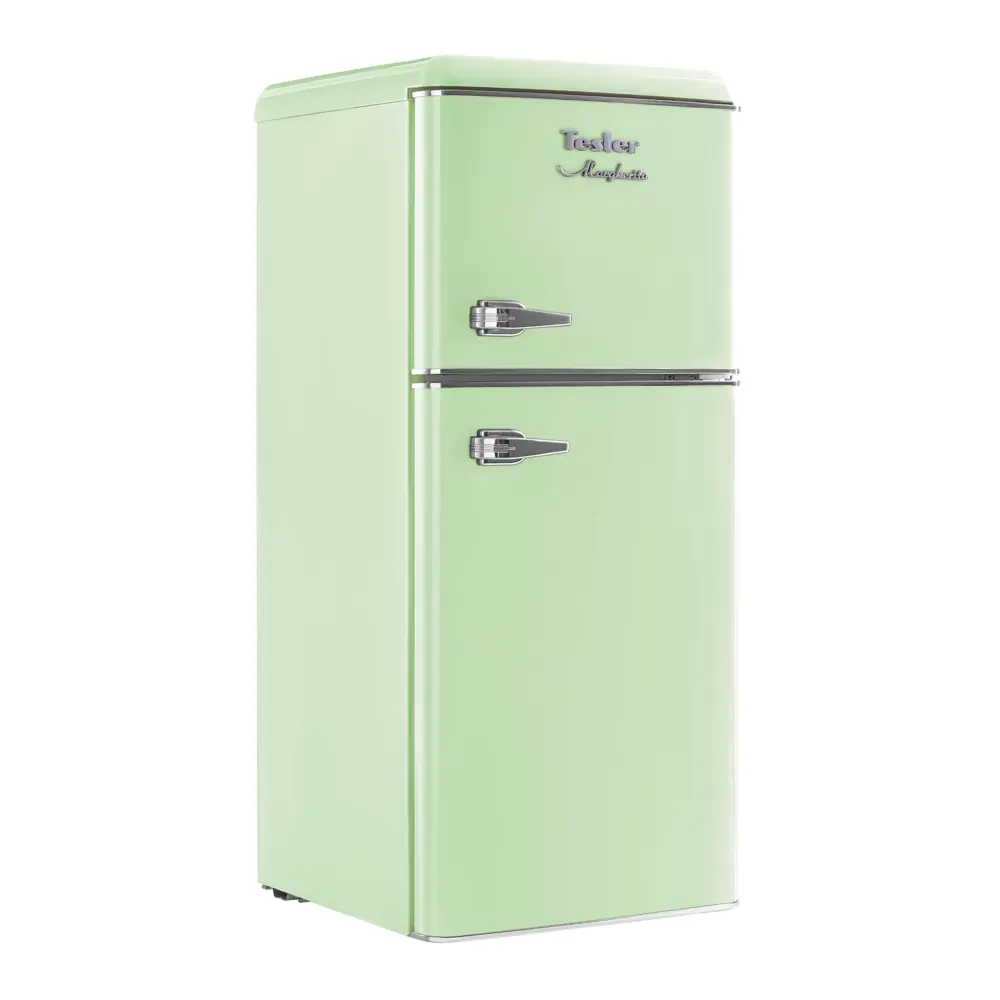 Фото Отдельностоящий холодильник Tesler RT-132 GREEN 48.6x113 см цвет зеленый Фото Отдельностоящий холодильник Tesler RT-132 GREEN 48.6x113 см цвет зеленый
