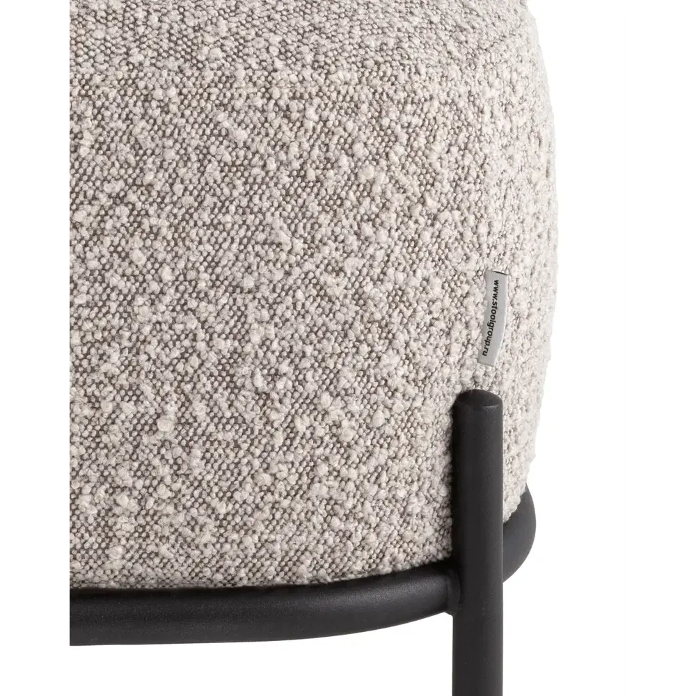 Фото 6 Пуф букле Stool Group Стоун vd-pf-stone-tr-beige, 41x41 см, цвет серый Фото 6 Пуф букле Stool Group Стоун vd-pf-stone-tr-beige, 41x41 см, цвет серый