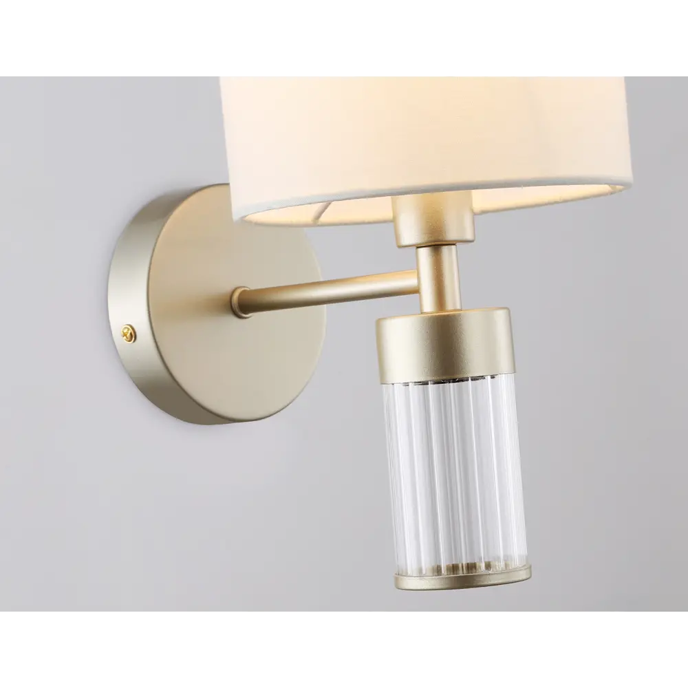 Фото 5 Настенный светильник Ambrella light High light Lh71305 цвет белый/золото Фото 5 Настенный светильник Ambrella light High light Lh71305 цвет белый/золото