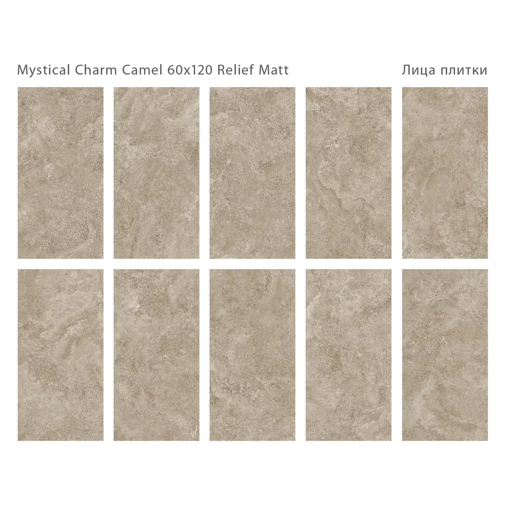 Фото 3 Керамогранит Staro Silk Mystical Charm Camel Relief Matt 1237549 60x120см цвет бежевый Фото 3 Керамогранит Staro Silk Mystical Charm Camel Relief Matt 1237549 60x120см цвет бежевый