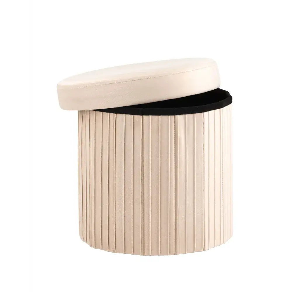 Фото 4 Пуф велюр Stool Group Store HS15-F11 V6, 38x38 см, цвет бежевый Фото 4 Пуф велюр Stool Group Store HS15-F11 V6, 38x38 см, цвет бежевый