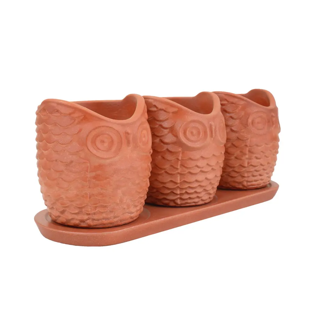 Фото 2 Горшок цветочный Совушки Вещицы d 24 см 10 см 0.22 л гипс красный Фото 2 Горшок цветочный Совушки Вещицы d 24 см 10 см 0.22 л гипс красный