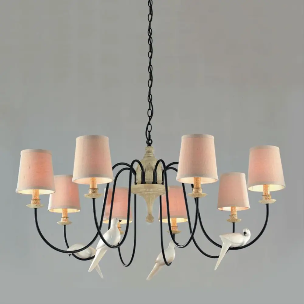 Фото 4 Светильник подвесной Loft it Birds LOFT1029A-8 E14 40W Фото 4 Светильник подвесной Loft it Birds LOFT1029A-8 E14 40W