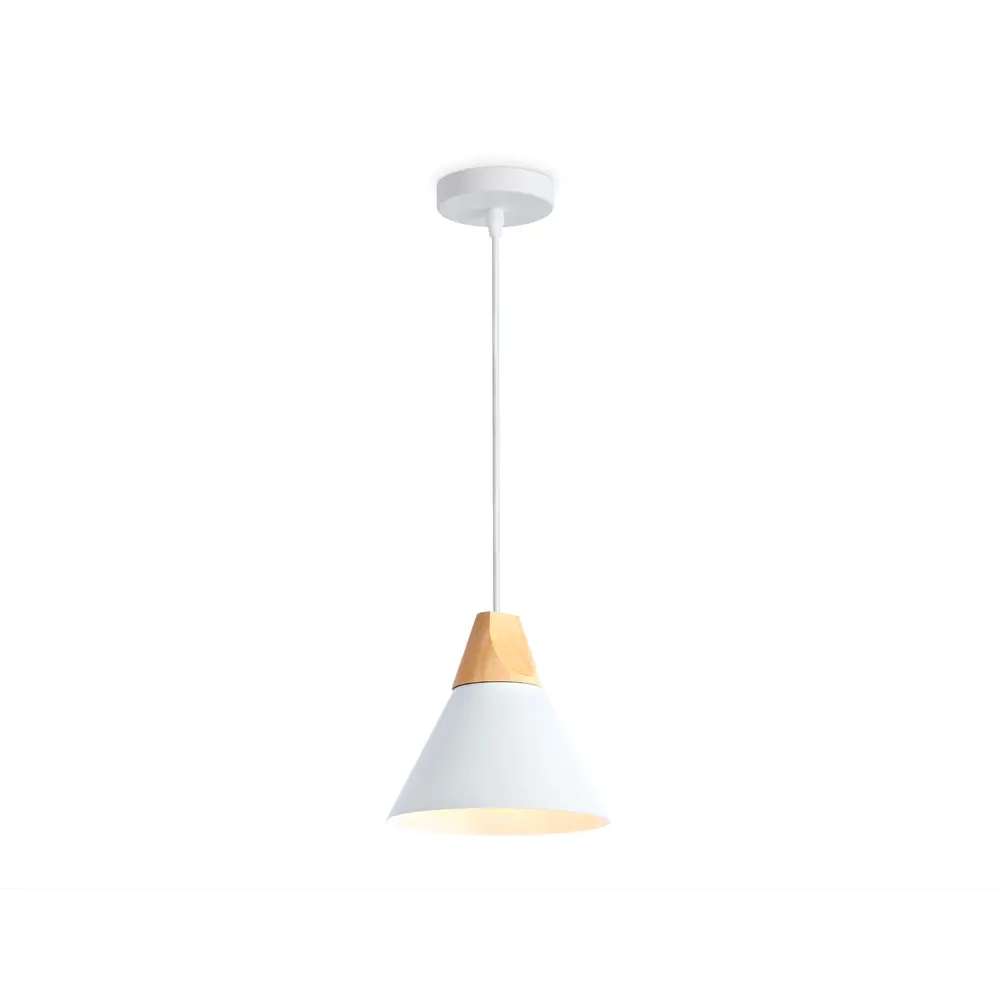 Фото 2 Светильник подвесной Ambrella Light Traditional Ambr_tr8195 1 лампа 2 м² цвет белый Фото 2 Светильник подвесной Ambrella Light Traditional Ambr_tr8195 1 лампа 2 м² цвет белый