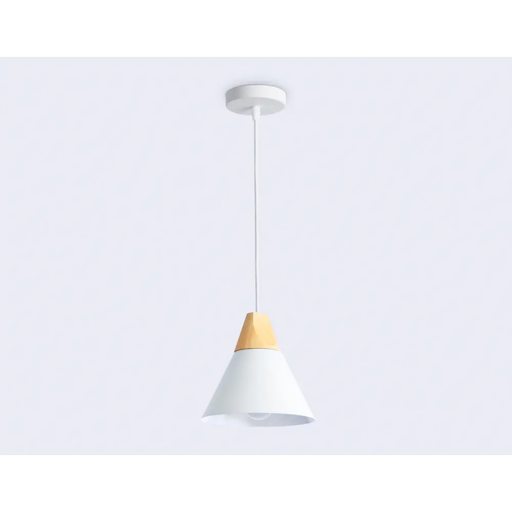 Фото 3 Светильник подвесной Ambrella Light Traditional Ambr_tr8195 1 лампа 2 м² цвет белый Фото 3 Светильник подвесной Ambrella Light Traditional Ambr_tr8195 1 лампа 2 м² цвет белый