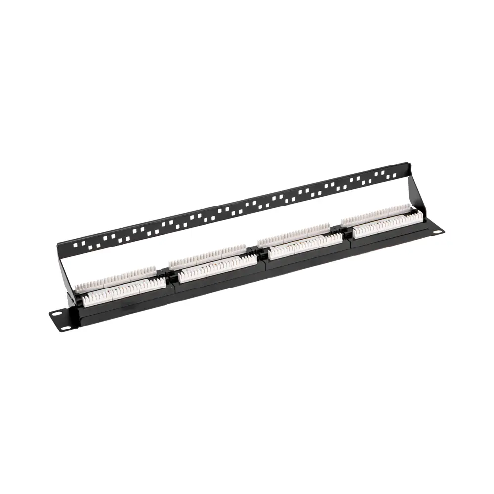 Фото 6 Панель коммутационная Rexant Pro с кабельным органайзером 19" 1U 24 порта UTP RJ-45 Cat 5e Фото 6 Панель коммутационная Rexant Pro с кабельным органайзером 19" 1U 24 порта UTP RJ-45 Cat 5e