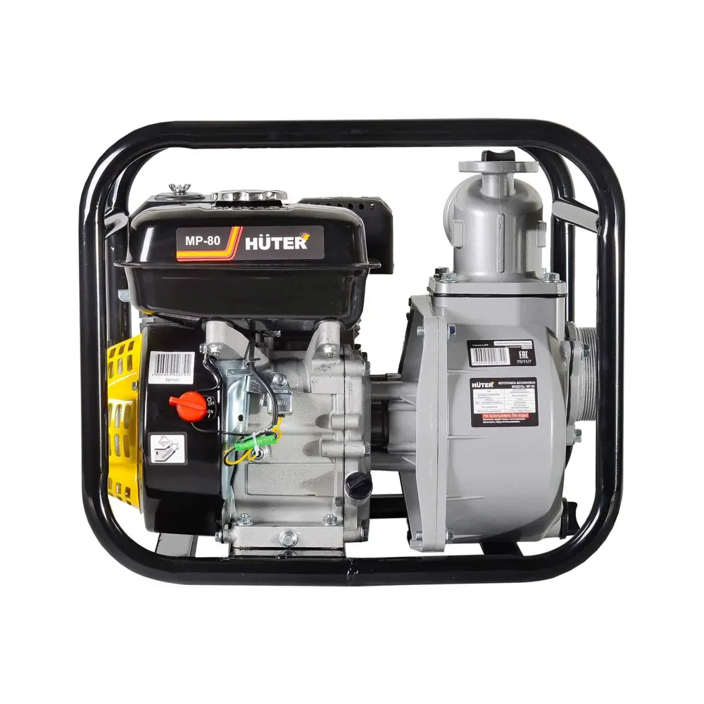 Фото 3 Мотопомпа бензиновая Huter MP-80