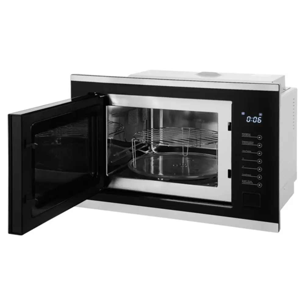 Фото 5 Микроволновая печь Midea MI9250BX встраиваемая 25 л 59.5x38.8x40.1 см сенсорное цвет черный, СП-00035928 Фото 5 Микроволновая печь Midea MI9250BX встраиваемая 25 л 59.5x38.8x40.1 см сенсорное цвет черный, СП-00035928