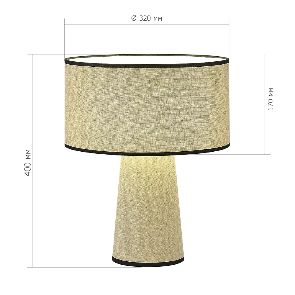 Фото 6 Настольная лампа St luce Sl1354.504.01 цвет бежевый Фото 6 Настольная лампа St luce Sl1354.504.01 цвет бежевый