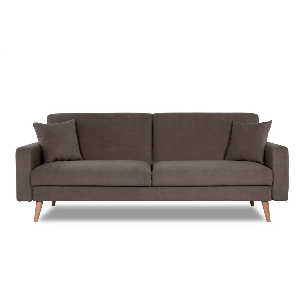 Фото Диван Finsoffa Verden Диван Relax 3 с подушками Велюр Selfie Coffee Лак прозрачный 216x90x86 см велюр цвет коричневый Фото Диван Finsoffa Verden Диван Relax 3 с подушками Велюр Selfie Coffee Лак прозрачный 216x90x86 см велюр цвет коричневый