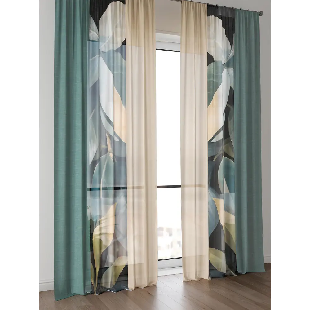 Фото 3 Тюль Comfy Way Алоуна - 117 CW580117-240 150x240 см на шторной ленте цвет бежевый 2 шт Фото 3 Тюль Comfy Way Алоуна - 117 CW580117-240 150x240 см на шторной ленте цвет бежевый 2 шт