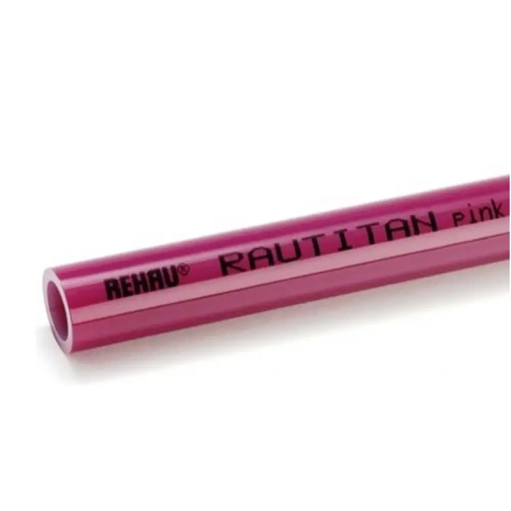 Фото 2 Труба из сшитого полиэтилена для отопления Rehau Pink Plus PE-Xa EVOH 32x4.4 мм PN10 1 м на отрез бухта 50 м розовая Фото 2 Труба из сшитого полиэтилена для отопления Rehau Pink Plus PE-Xa EVOH 32x4.4 мм PN10 1 м на отрез бухта 50 м розовая