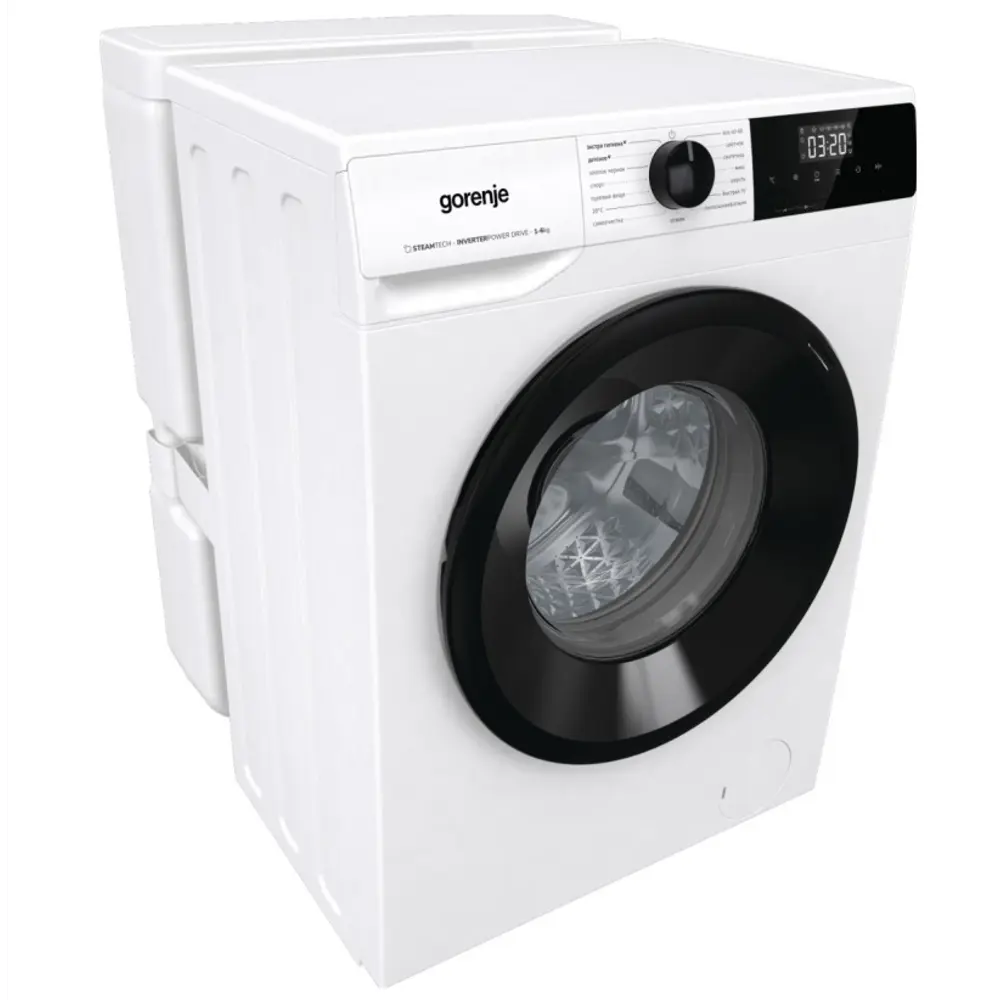 Фото 5 Стиральная машина Gorenje Wnhpi60scsir 59.7x85.2x73.7 см 6 кг цвет белый Фото 5 Стиральная машина Gorenje Wnhpi60scsir 59.7x85.2x73.7 см 6 кг цвет белый