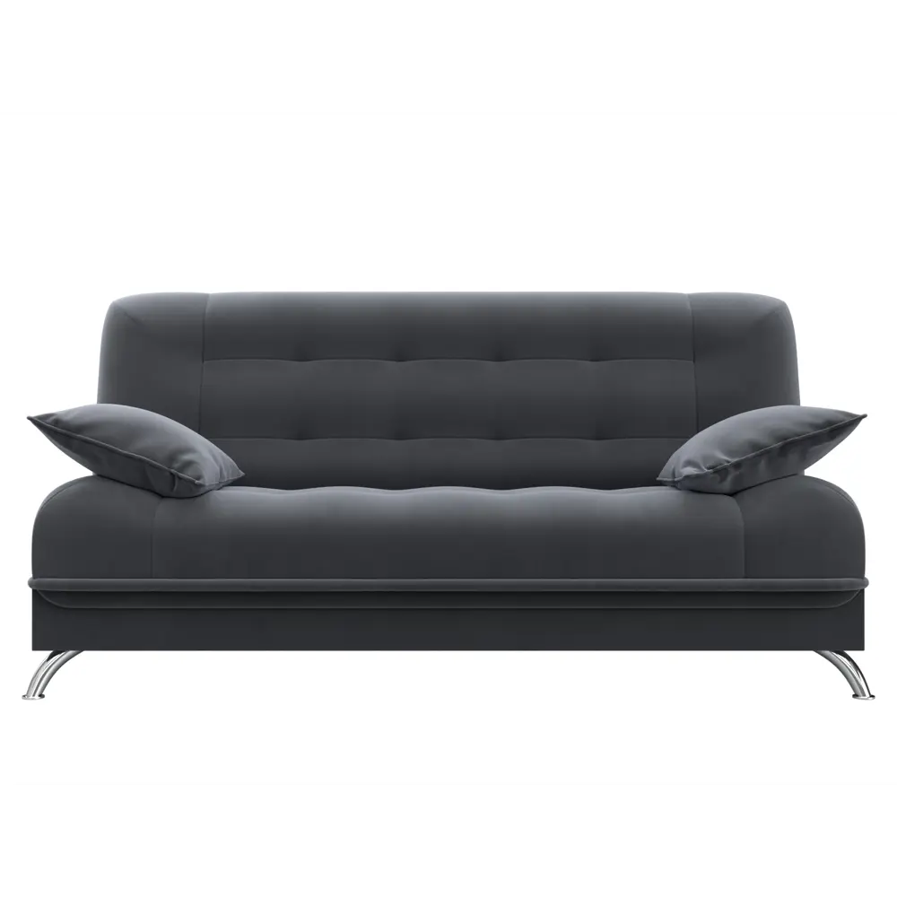 Фото 2 Диван-книжка Анна Лига диванов 102745 198x96x105 см велюр цвет серый Фото 2 Диван-книжка Анна Лига диванов 102745 198x96x105 см велюр цвет серый