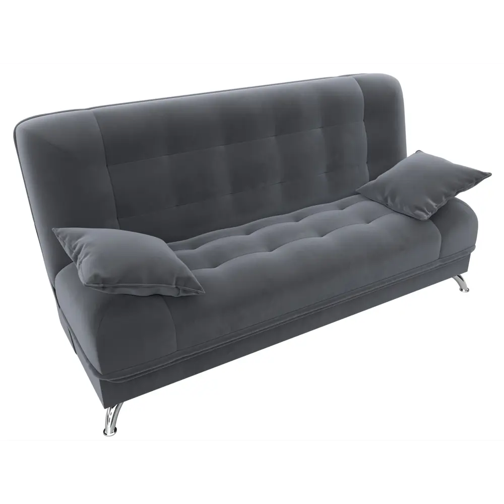 Фото 6 Диван-книжка Анна Лига диванов 102745 198x96x105 см велюр цвет серый Фото 6 Диван-книжка Анна Лига диванов 102745 198x96x105 см велюр цвет серый