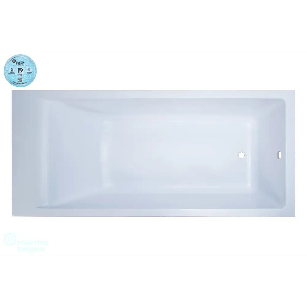 Фото 3 Прямоугольная ванна Marmo Bagno Алесса MB-ALN150-70 искусственный камень 150x70см Фото 3 Прямоугольная ванна Marmo Bagno Алесса MB-ALN150-70 искусственный камень 150x70см