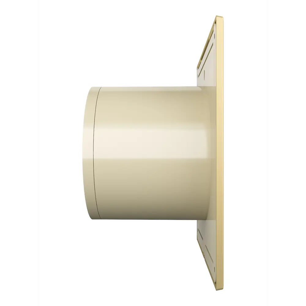 Фото 3 Вентилятор вытяжной Diciti Slim 4C champagne D100 мм 25 дБ 90 м³/ч обратный клапан цвет медь