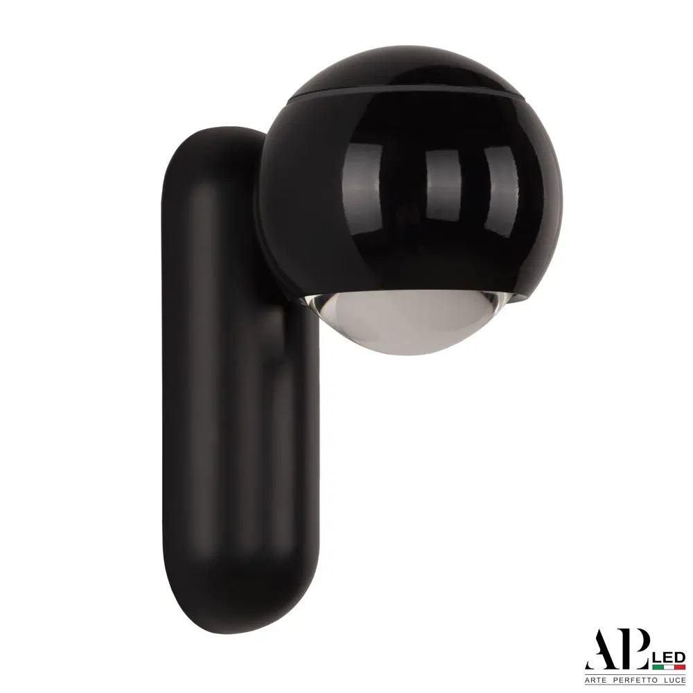 Фото Настенный светильник светодиодный Arte Perfetto Luce Lanu 3318b.19010004 black нейтральный белый свет цвет черный Фото Настенный светильник светодиодный Arte Perfetto Luce Lanu 3318b.19010004 black нейтральный белый свет цвет черный