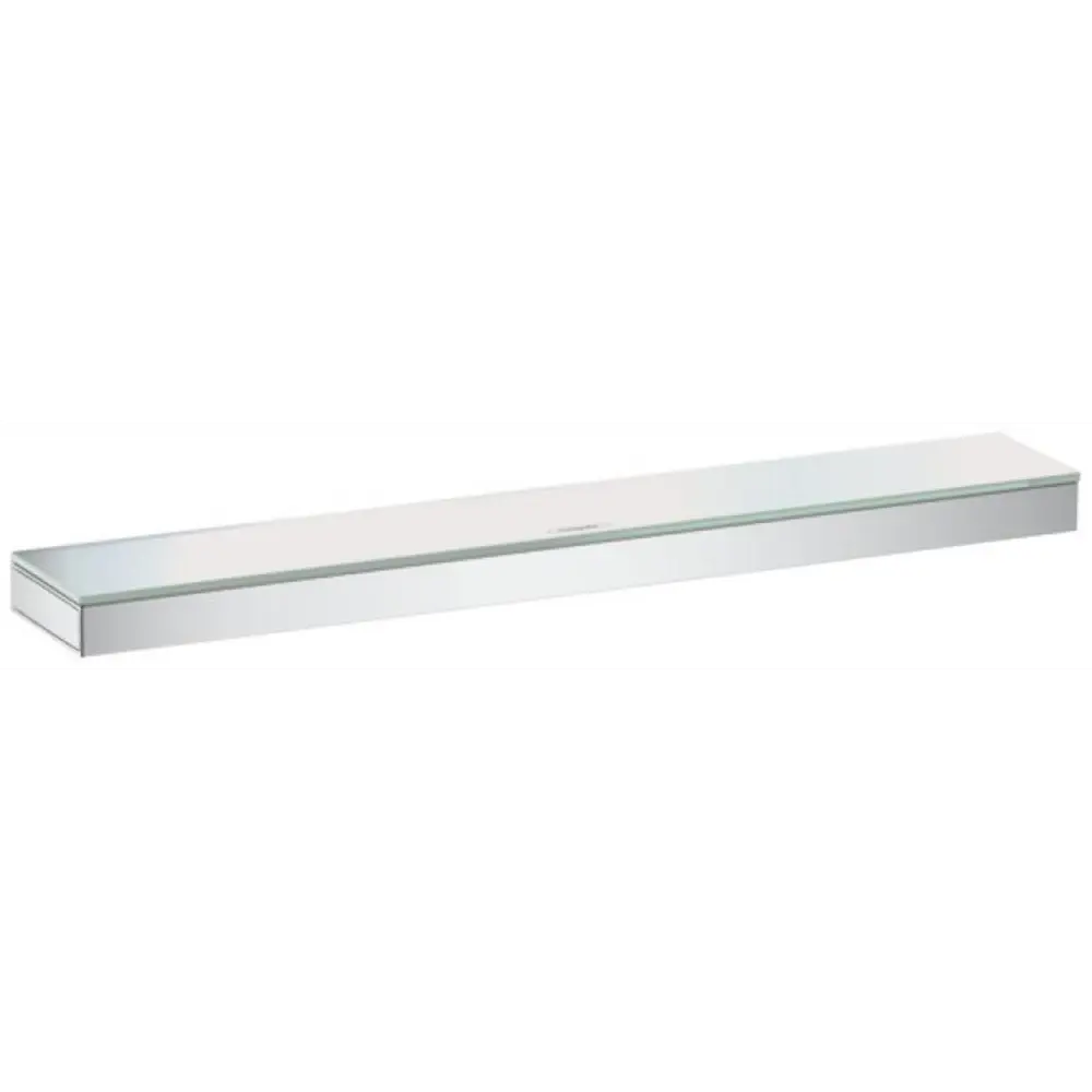 Фото Полка для ванной комнаты Hansgrohe Rainfinity Shelf 26844000, латунь, 50.2x50 см Фото Полка для ванной комнаты Hansgrohe Rainfinity Shelf 26844000, латунь, 50.2x50 см