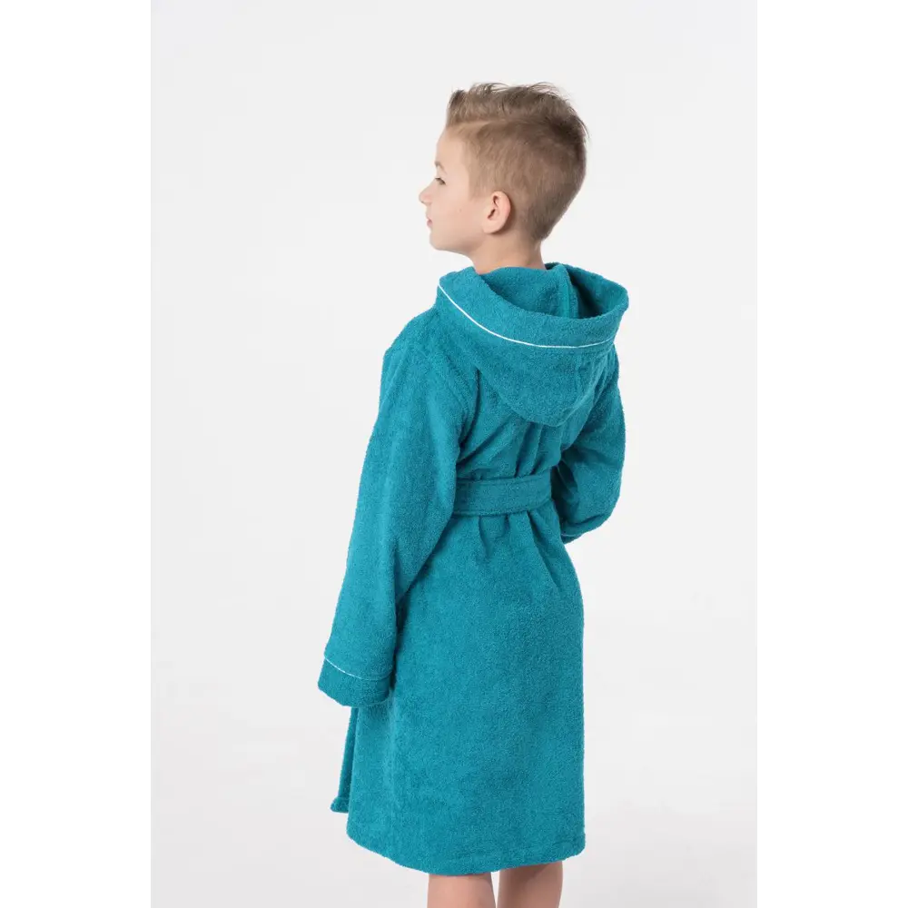 Фото 5 Банный халат Everliness 402-134-Б размер 9 лет цвет разноцветный