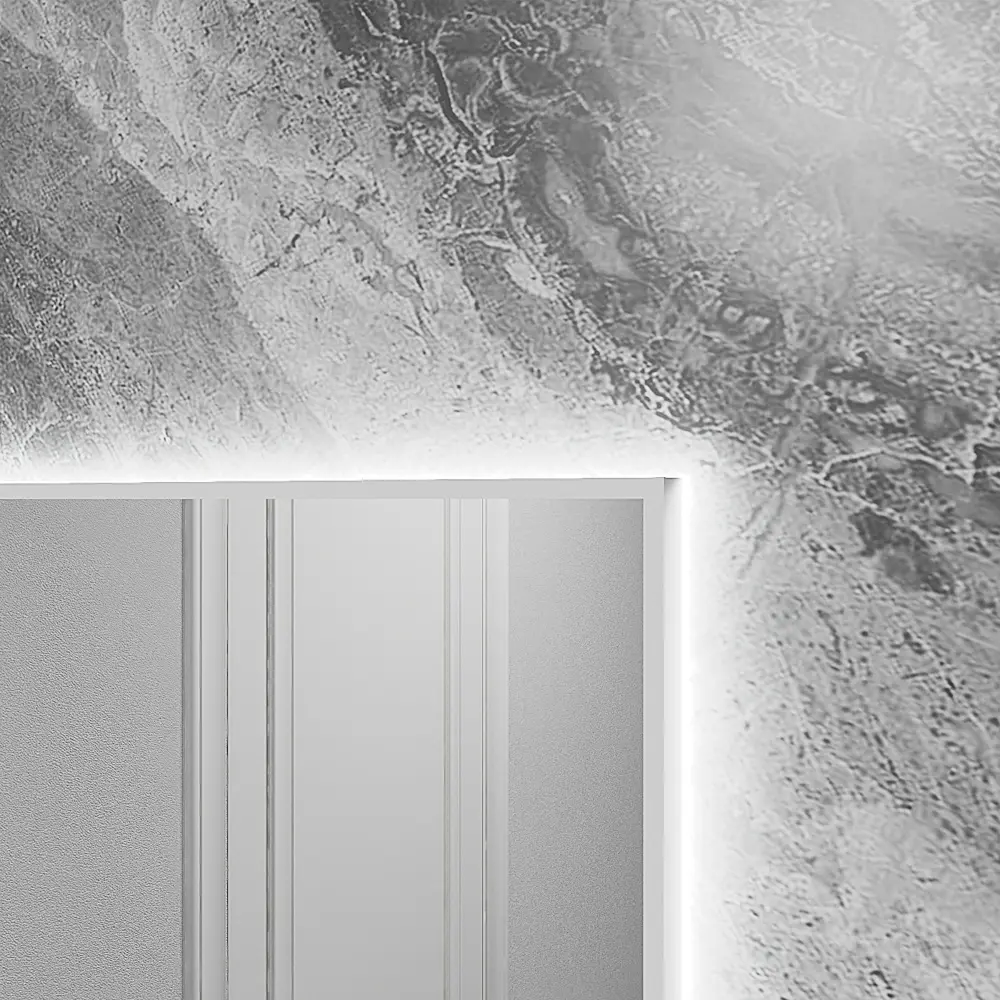 Фото 3 Зеркало для ванной Alumirror 7040свет 7040бел6000к с подсветкой 40x70см Фото 3 Зеркало для ванной Alumirror 7040свет 7040бел6000к с подсветкой 40x70см