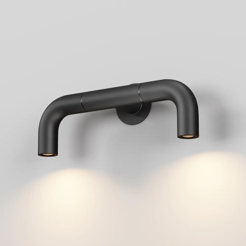 Фото 3 Светильник уличный настенный светодиодный Maytoni Sleek O477wl-l4gf3k IP65 цвет черный Фото 3 Светильник уличный настенный светодиодный Maytoni Sleek O477wl-l4gf3k IP65 цвет черный