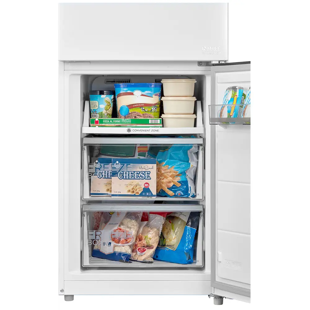 Фото 8 Отдельностоящий холодильник Midea MDRB470MGF01O 59.5x185 см цвет белый Фото 8 Отдельностоящий холодильник Midea MDRB470MGF01O 59.5x185 см цвет белый