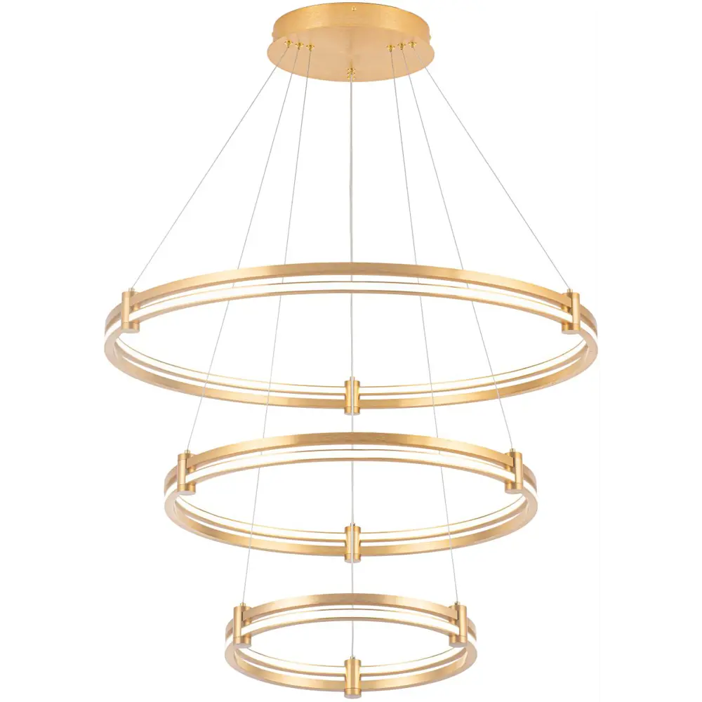 Фото 2 Светильник подвесной светодиодный Stilfort SF4006-05-03P Tooring с пультом управления 22 м² регулируемый белый свет цвет золото Фото 2 Светильник подвесной светодиодный Stilfort SF4006-05-03P Tooring с пультом управления 22 м² регулируемый белый свет цвет золото