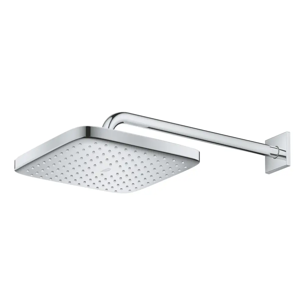 Фото 4 Лейка для верхнего душа Grohe 26687000 квадратный цвет хром Фото 4 Лейка для верхнего душа Grohe 26687000 квадратный цвет хром