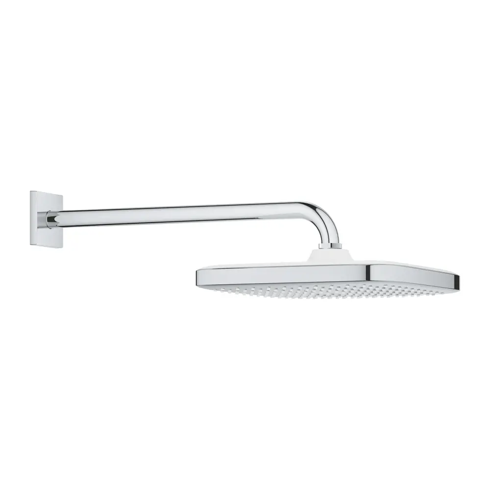 Фото Лейка для верхнего душа Grohe 26687000 квадратный цвет хром Фото Лейка для верхнего душа Grohe 26687000 квадратный цвет хром