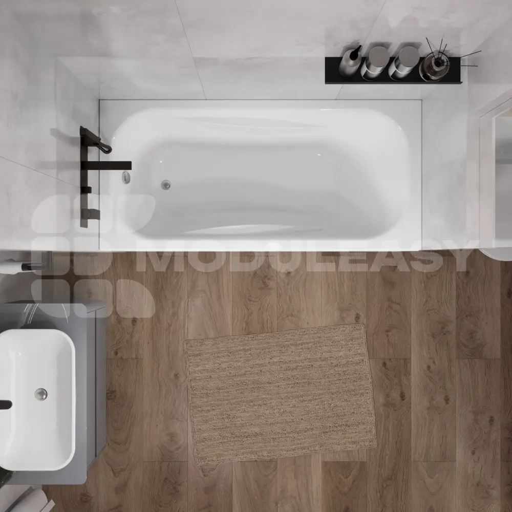 Фото 9 Прямоугольная ванна Moduleasy MASON 01мас1470 А акрил 140x70см Фото 9 Прямоугольная ванна Moduleasy MASON 01мас1470 А акрил 140x70см